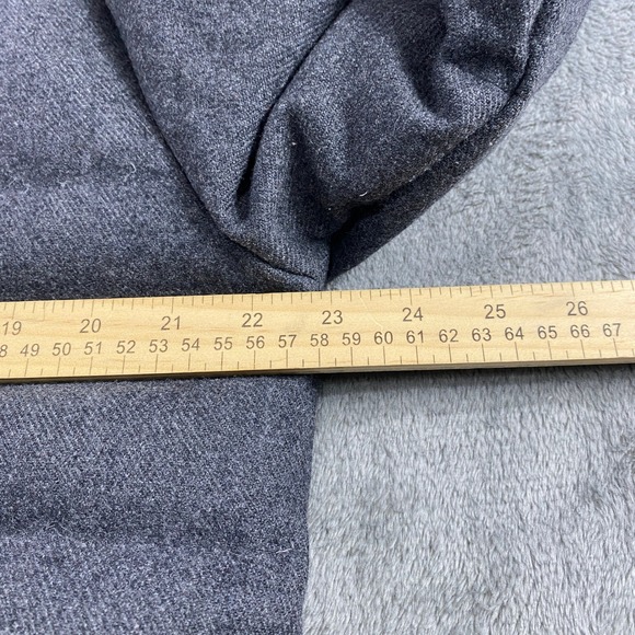 SOLD-Hilary Radley Gray Wool Blend Quilted Down Puffer Jacket Women's Size S - Picture 5 of 13